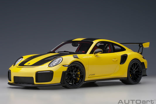 Porsche 911 (991.2) GT2 RS Weissach Package – 2017 – Racing Yellow – 1:18 – AUTOart