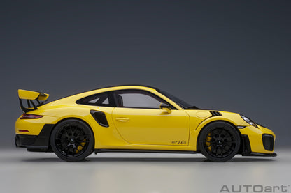 Porsche 911 (991.2) GT2 RS Weissach Package – 2017 – Racing Yellow – 1:18 – AUTOart
