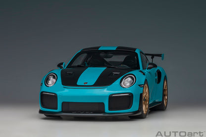 Porsche 911 (991.2) GT2 RS Weissach Package – 2017 – Miami Blue – AUTOart