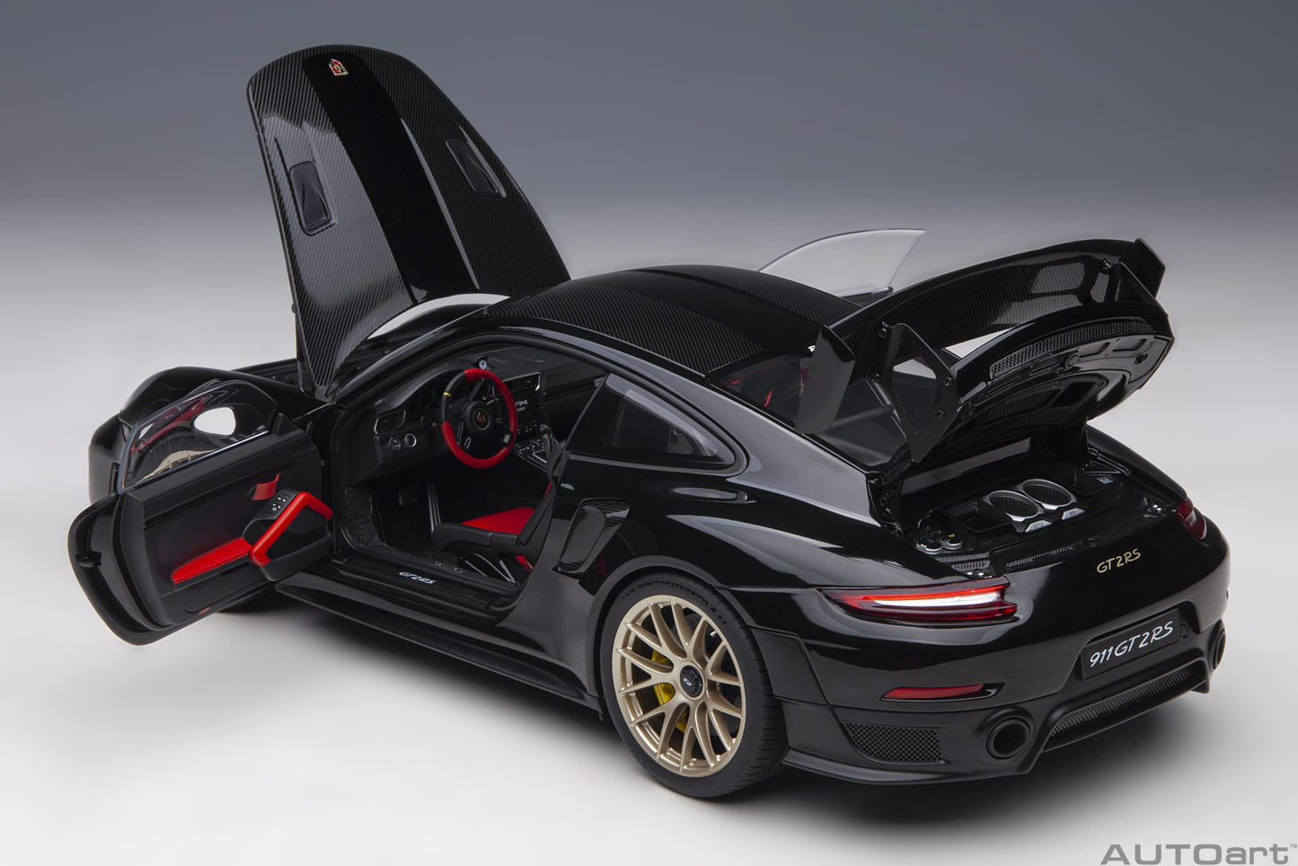 Porsche 911 (991.2) GT2 RS Weissach Package – 2017 – Black – AUTOart