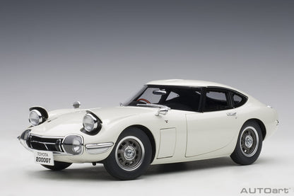 Toyota 2000GT – 1967 – White – AUTOart