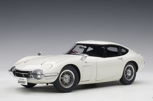 Toyota 2000GT – 1967 – White – AUTOart
