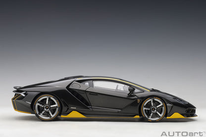 Lamborghini Centenario – 2017 – Carbon (Clear Carbon with Yellow Accents) – 1:18 – AUTOart
