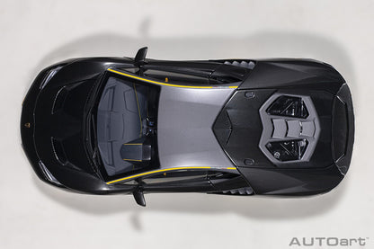 Lamborghini Centenario – 2017 – Carbon (Clear Carbon with Yellow Accents) – 1:18 – AUTOart