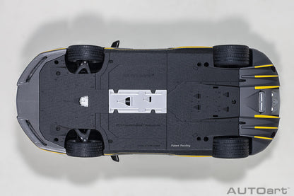 Lamborghini Centenario – 2017 – Carbon (Clear Carbon with Yellow Accents) – 1:18 – AUTOart