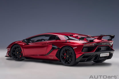 Lamborghini Aventador SVJ – 2018 – Rosso Efesto Metallic – 1:18 – AUTOart