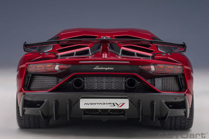 Lamborghini Aventador SVJ – 2018 – Rosso Efesto Metallic – 1:18 – AUTOart
