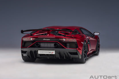 Lamborghini Aventador SVJ – 2018 – Rosso Efesto Metallic – 1:18 – AUTOart