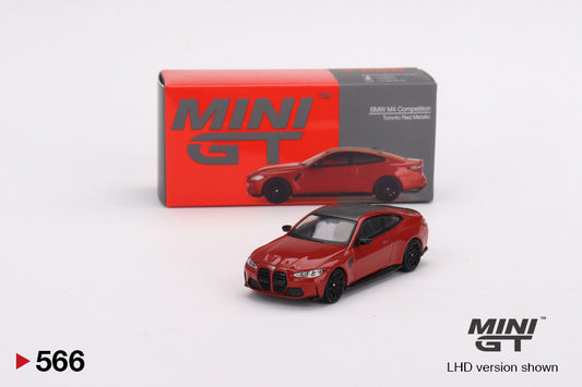 BMW M4 Competition (G82) – Toronto Red Metallic – 1:64 – Mini GT