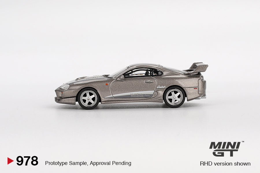 Toyota Supra VeilSide Combat V-II Combat Grey 1:64 Mini GT