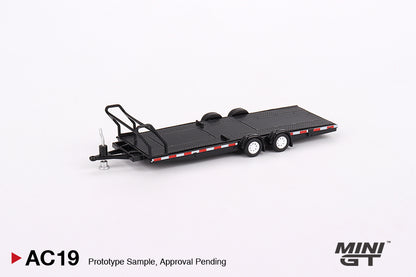 Car Hauler Trailer – Black – MiniGT