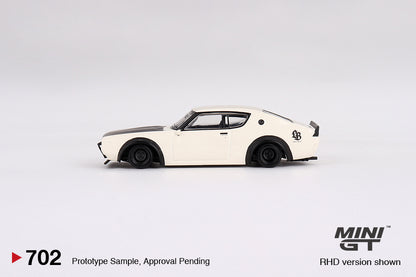 Nissan Skyline Kenmeri – Liberty Walk White – MiniGT