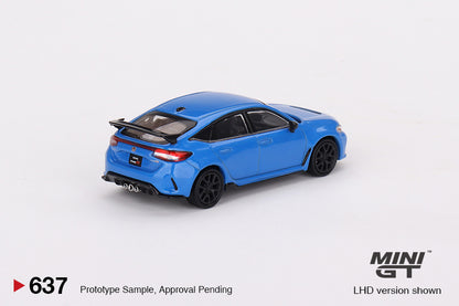 Honda Civic Type R 2023 – Boost Blue Pearl – MiniGT