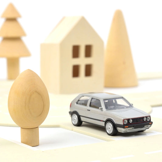 VW Golf GTI G60 – 1990 – Srebrna – Jet-Car – 1:43 – Norev