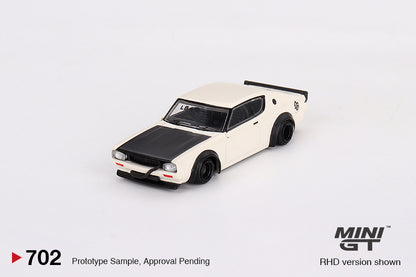Nissan Skyline Kenmeri – Liberty Walk White – MiniGT