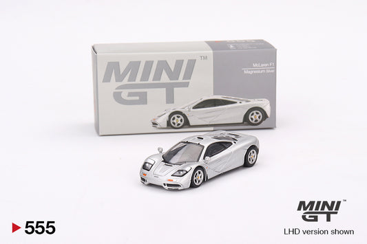 McLaren F1 Magnesium Silver – MiniGT