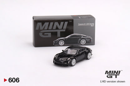 Porsche 911 (992) GT3 Touring – Black – 1:64 – Mini GT