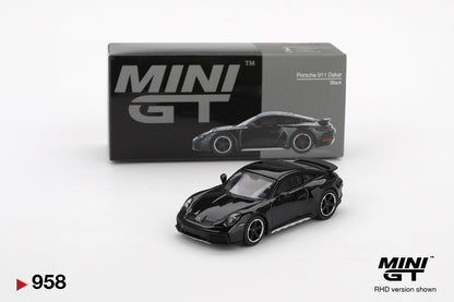 Porsche 911 Dakar crna 1:64 Mini GT
