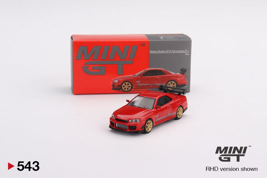 Nissan GT-R R34 Tommykaira R RZ, red