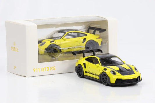 Porsche 911 GT3 RS – 2022 – Žuta sa crnim nalepnicama – Jet-Car – 1:43 – Norev