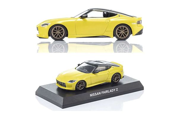 Nissan Fairlady-Z Yellow metalni model izvan knjige