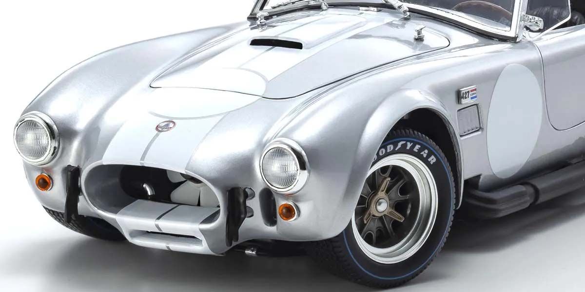 Shelby Cobra 427 S/C Spider 1962 Silver