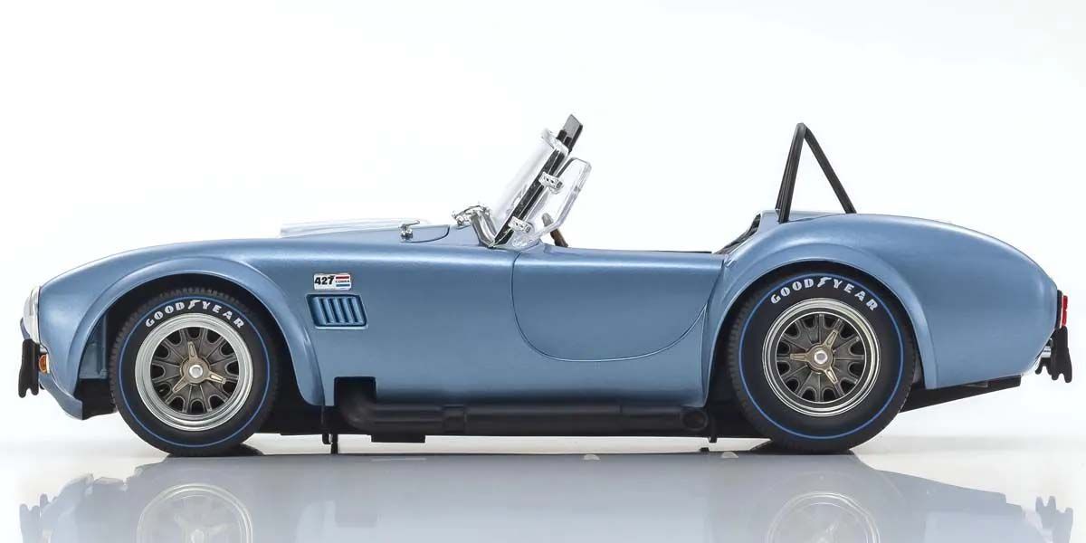 Shelby Cobra 427 S/C Spider 1962 Light Blue-White