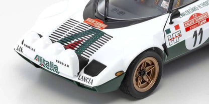 Kyosho 1:18 Lancia Stratos HF B.Waldegaard Winner San Remo 1975 Nr.11