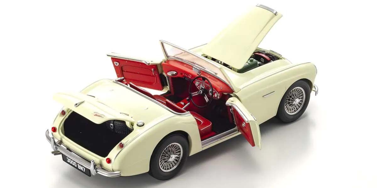 Austin Healey 3000 BN7 English White