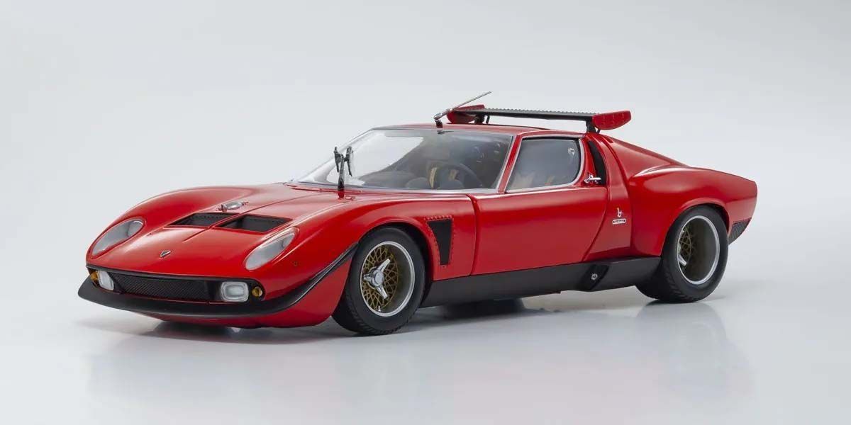 Lamborghini Miura SV 1970 Red-Black