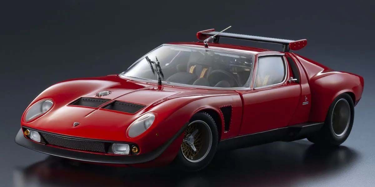 Lamborghini Miura SV 1970 Red-Black