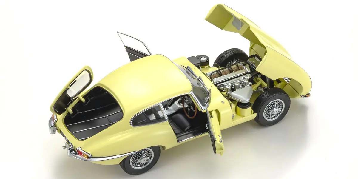 Jaguar E-Type 3.8L Coupe MK1 1961 Pale Primose