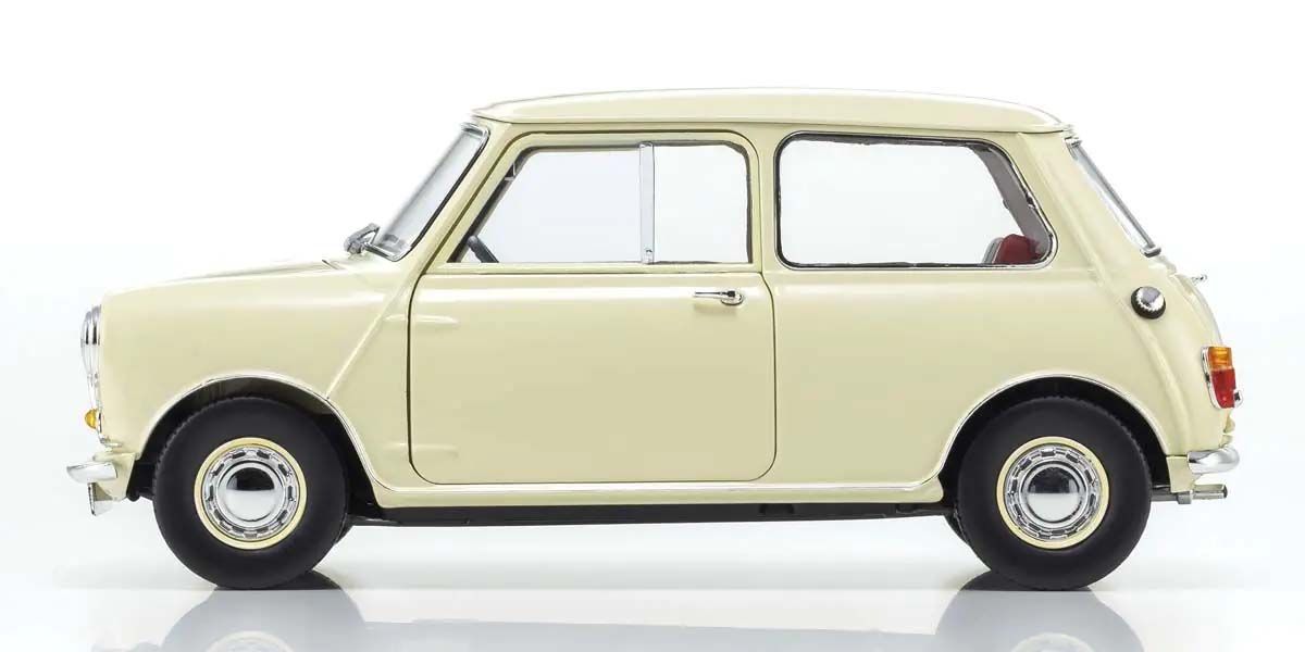 Morris Mini Minor Old English White