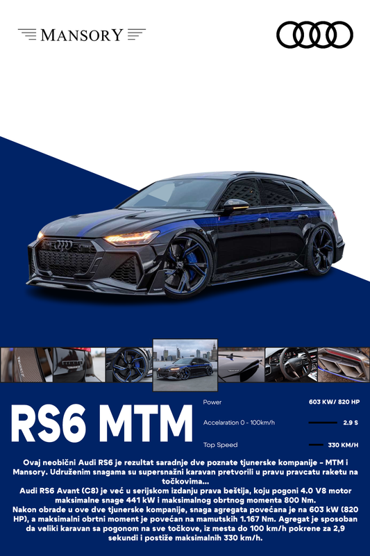 Audi RS6 MTM