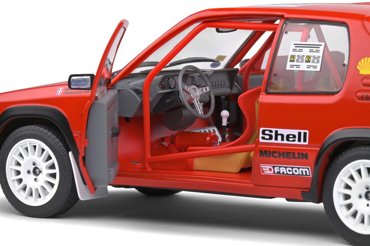 Peugeot 205 Rallye – Tour de Corse 1990 – #26 H. Devin / F. Viste – 1:18 – Solido