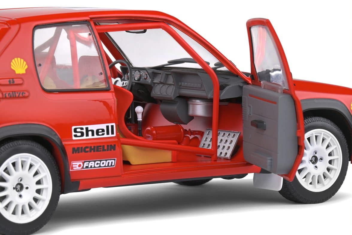 Peugeot 205 Rallye – Tour de Corse 1990 – #26 H. Devin / F. Viste – 1:18 – Solido