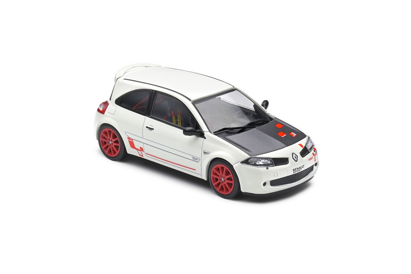 Renault Mégane R26R – Blanc Glacier – 2009 – 1:43 – Solido