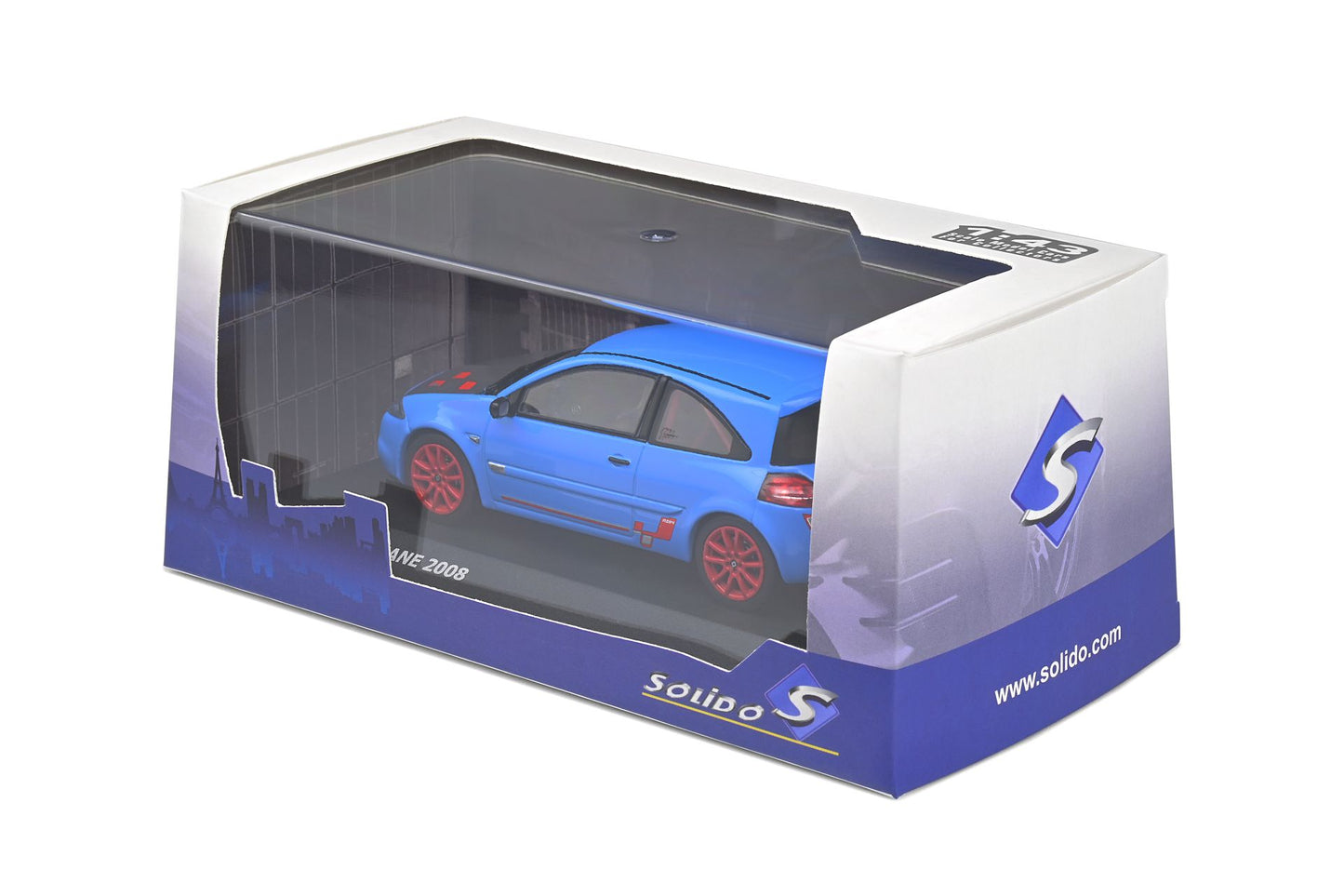 Renault Mégane R26R – Bleu Dynamo – 2009 – 1:43 – Solido