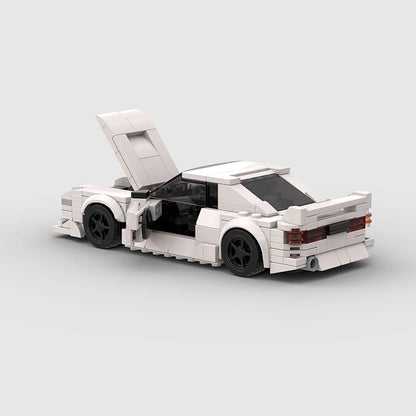 Nissan Silvia S14 White – Zadnji pogled