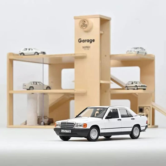 Mercedes‑Benz 190 E (W201) 1984 – White – 1:18 Norev