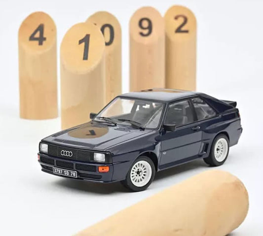 Audi Sport quattro 1985 Dark Blue – Norev