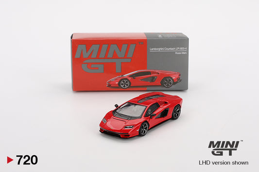 Lamborghini Countach LPI 800-4 – 2024 – Rosso Mars – 1:64 – Mini GT (MiJo Exclusives)