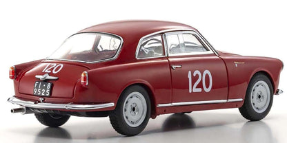 Zadnji pogled Alfa Romeo Giuletta SV Mille Miglia 1956 metalnog autića
