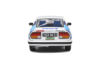 Alfa Romeo GTV6 – Rallye Des Garrigues 1986 – #15 Rigollet/Bathelot – 1:18 – Solido