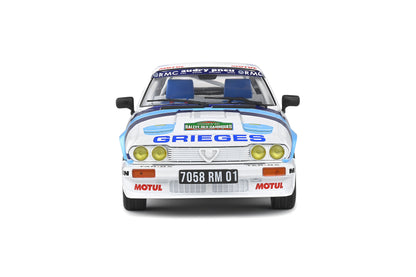 Alfa Romeo GTV6 – Rallye Des Garrigues 1986 – #15 Rigollet/Bathelot – 1:18 – Solido
