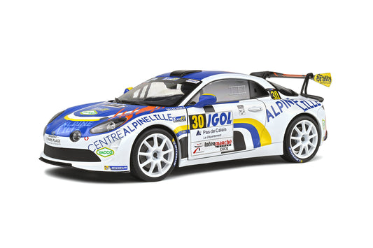 Alpine A110 RGT – Rallye du Touquet – 2020 – #30 F. Delecour – Solido