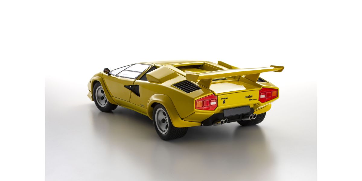 Lamborghini Countach LP5000 Quattrovalvole Yellow – Pogled od pozadi