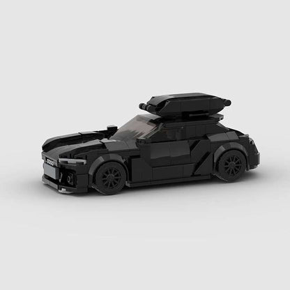 Audi RS6 Black model iz bočnog ugla
