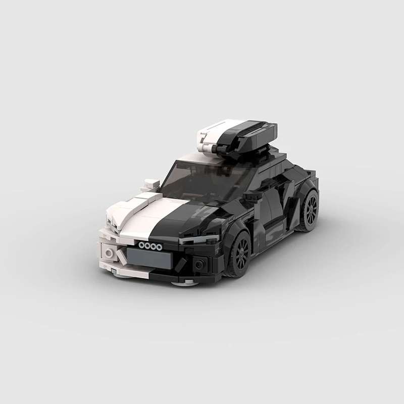 Audi RS6 Black and White model sa prednje strane