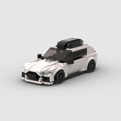Audi RS6 White autić sa svih strana
